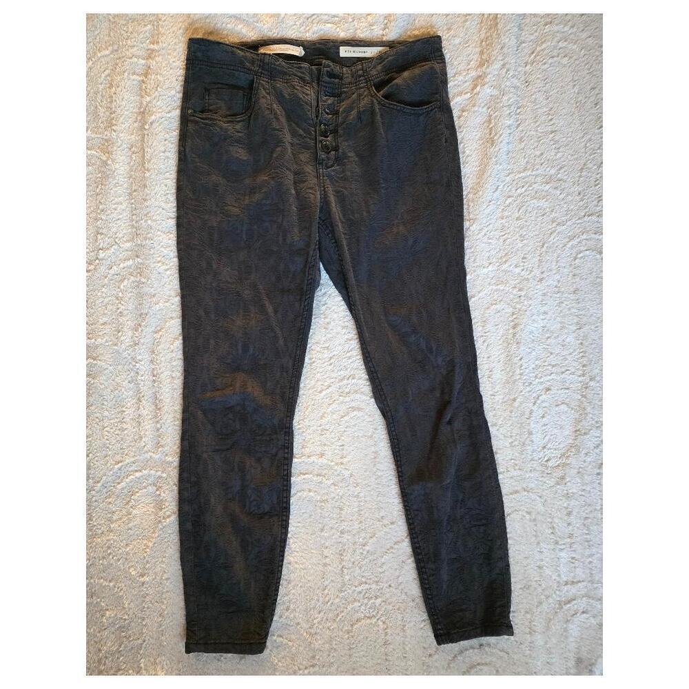 🌿 Pilcro and the Letterpress High-Rise Skinny Jeans (Anthropologie) – Size 31